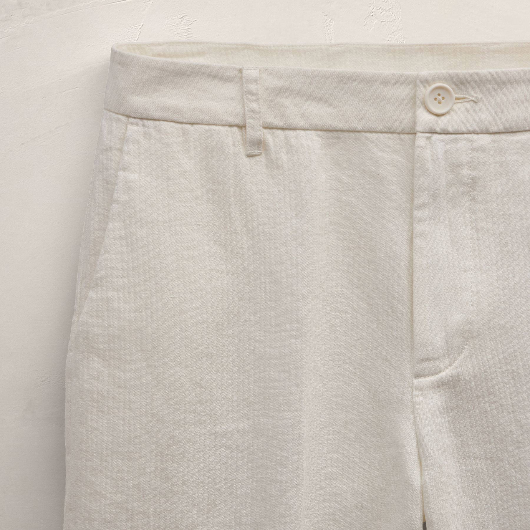 Playa Linen Trouser - Off White