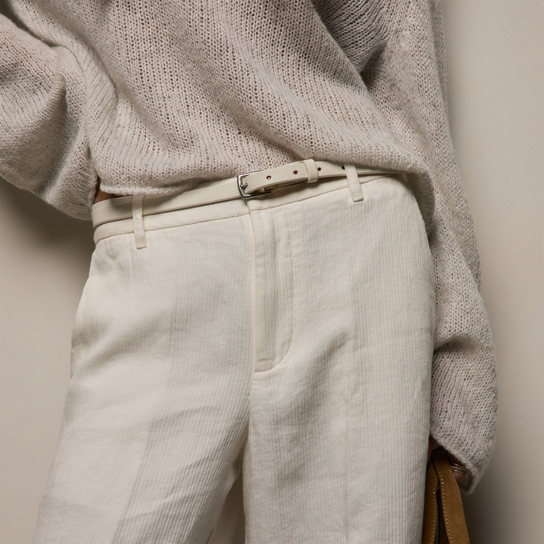 Playa Linen Trouser - Off White