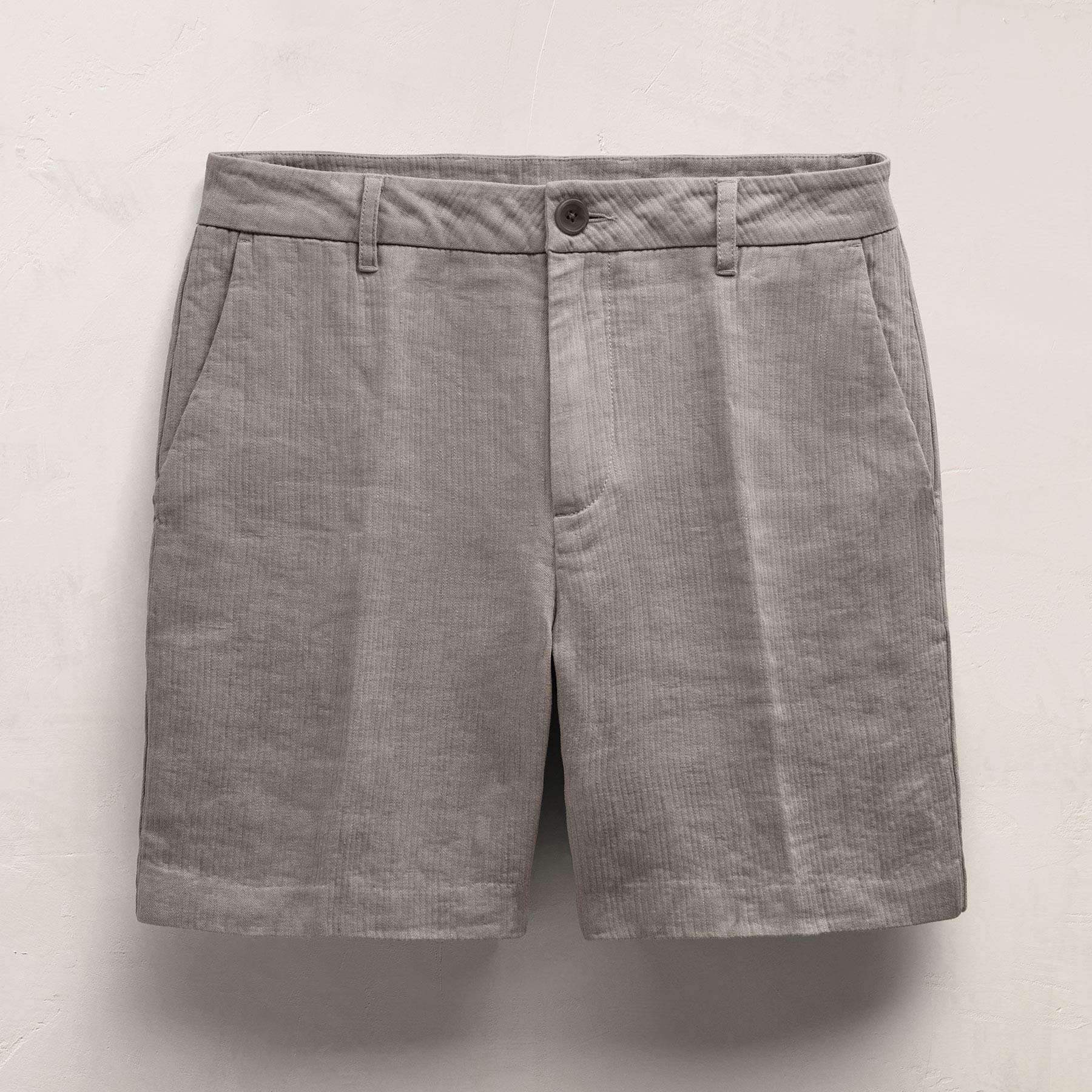 Playa Linen Bermuda Short - Fog