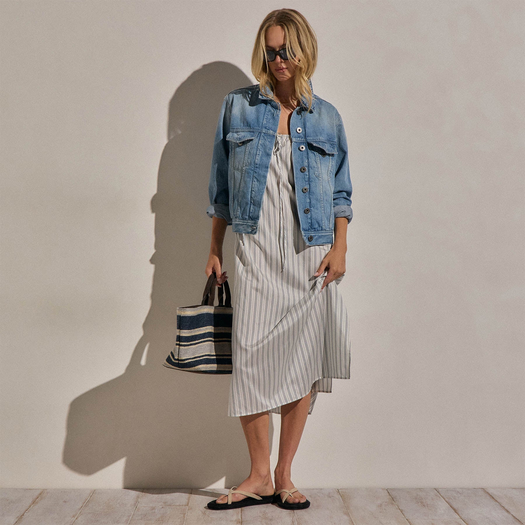 Denim Trucker Jacket - Sky Wash