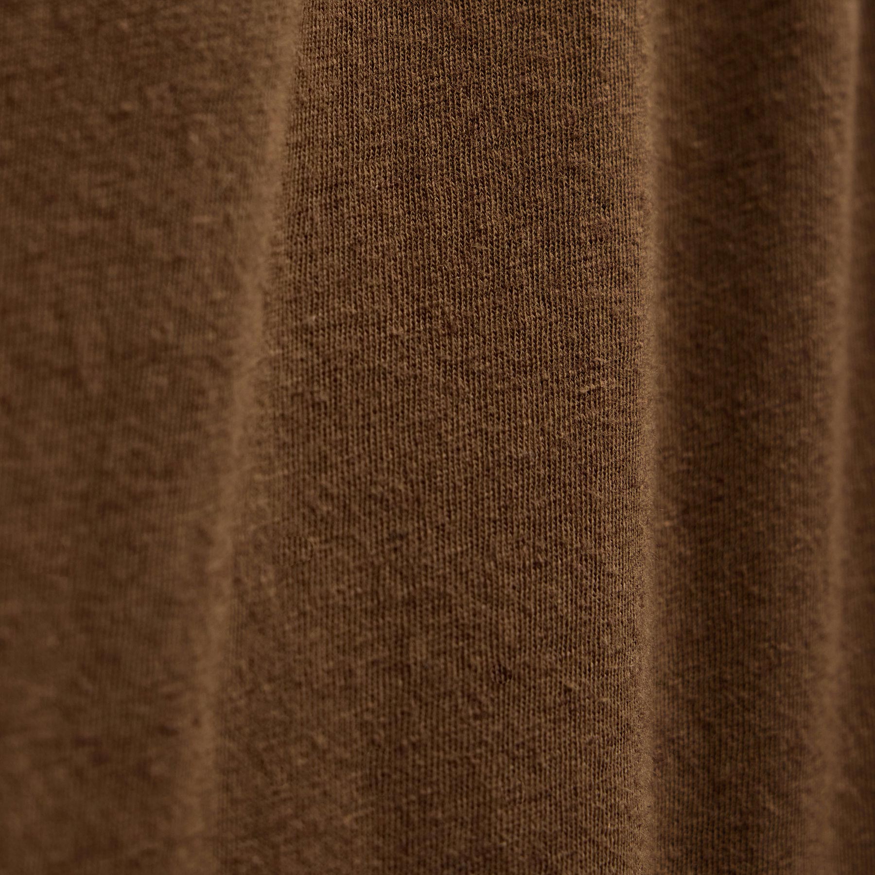 Cotton Linen Pull On Pant - Cocoa