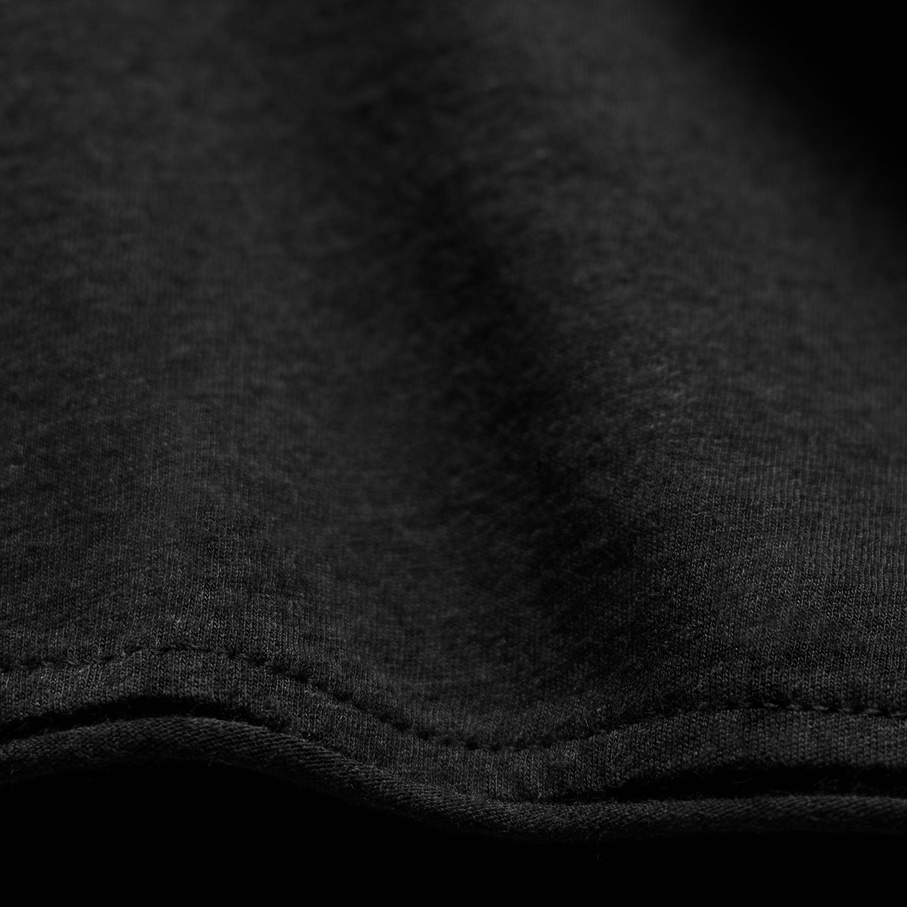 Cotton Cashmere Tee - Black