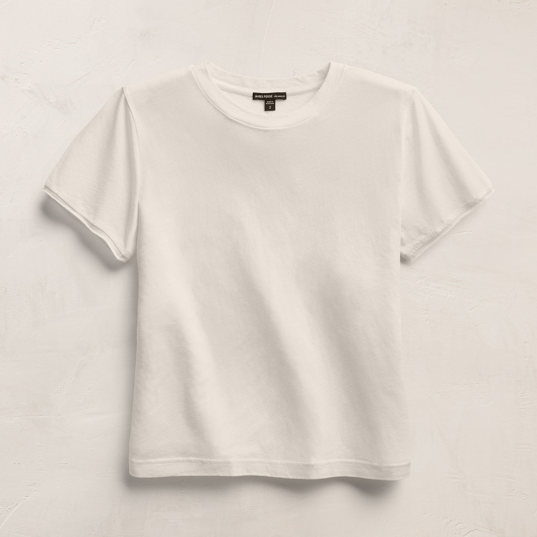 Cotton Cashmere Tee - Off White