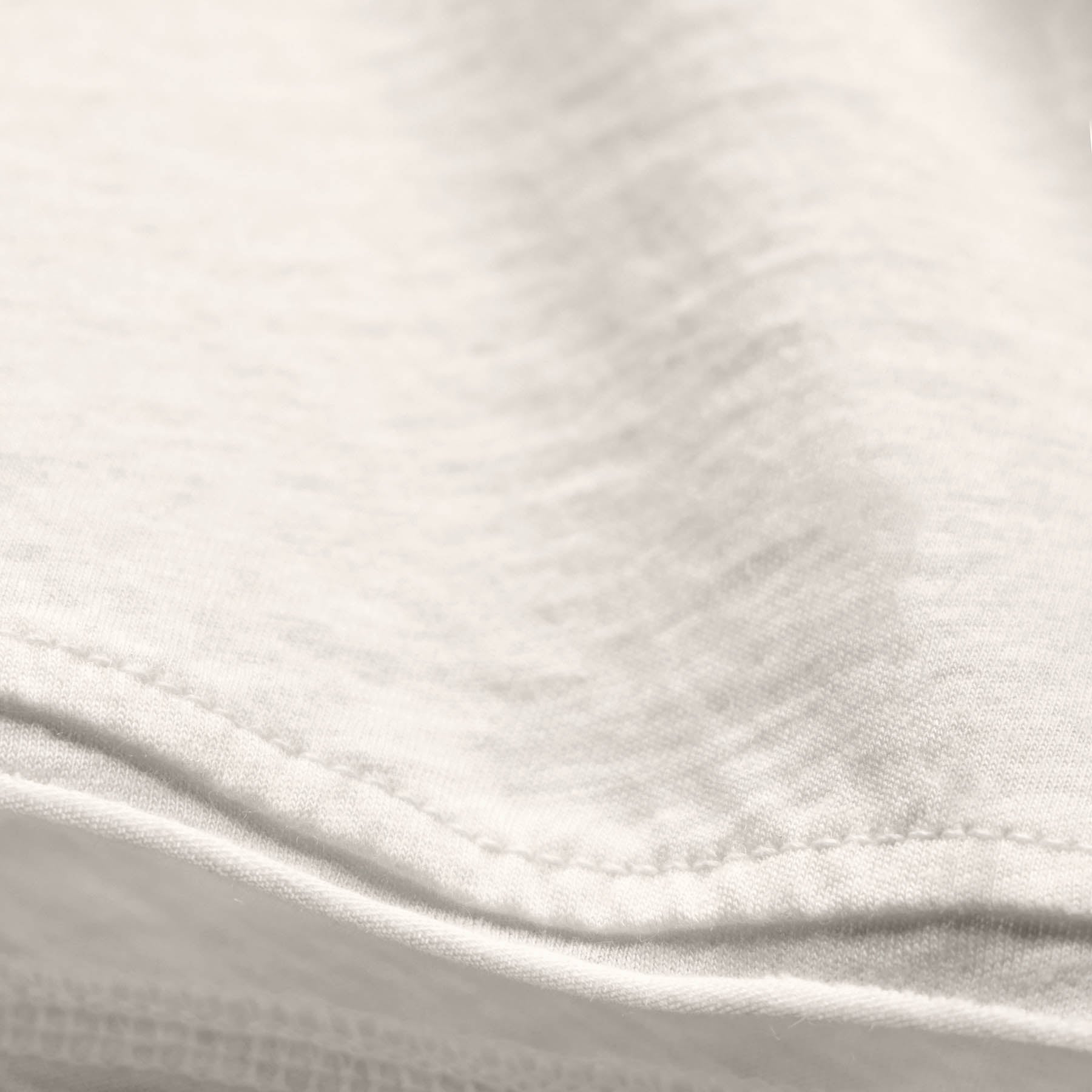 Cotton Cashmere Tee - Off White