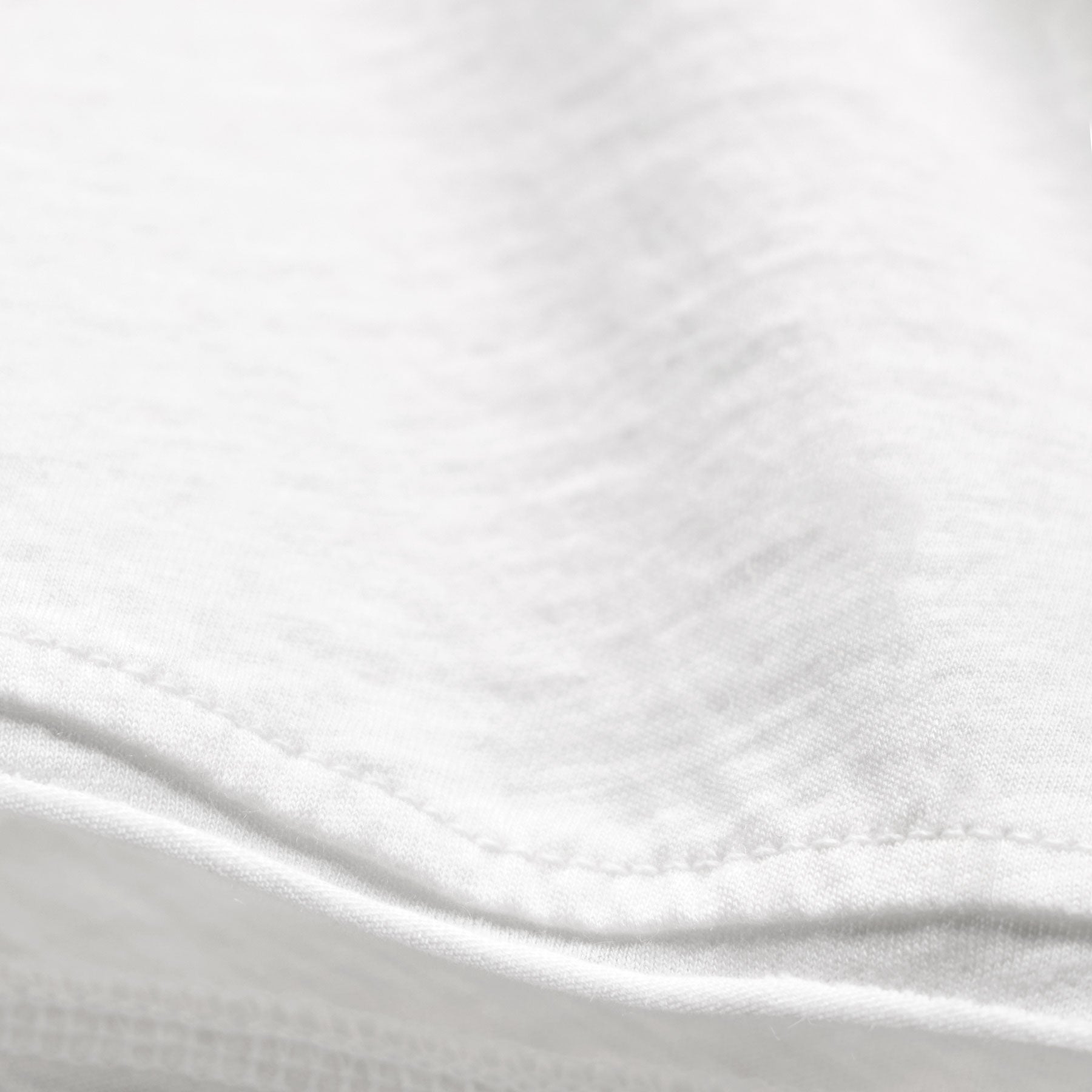 Cotton Cashmere Tee - White
