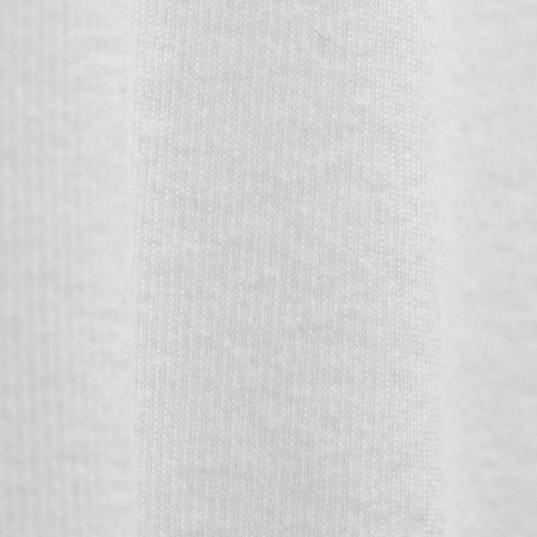 Cotton Cashmere Keyhole Tee - White