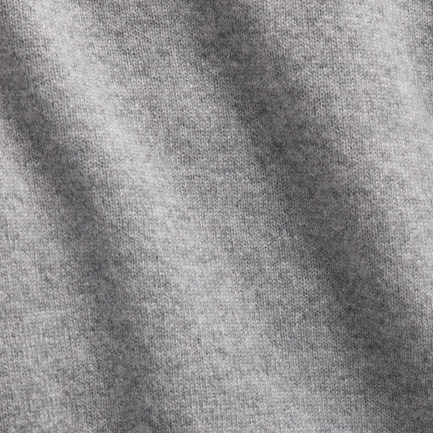 Spun Cashmere Crew Sweater - Heather Grey