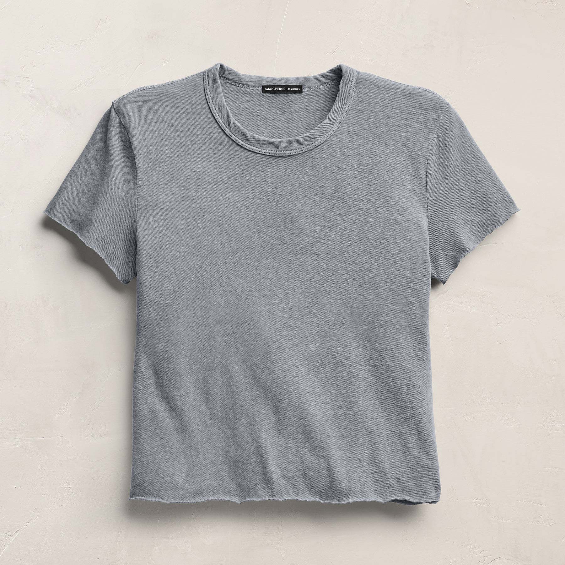 Slub Jersey Shrunken Tee - Ore Pigment