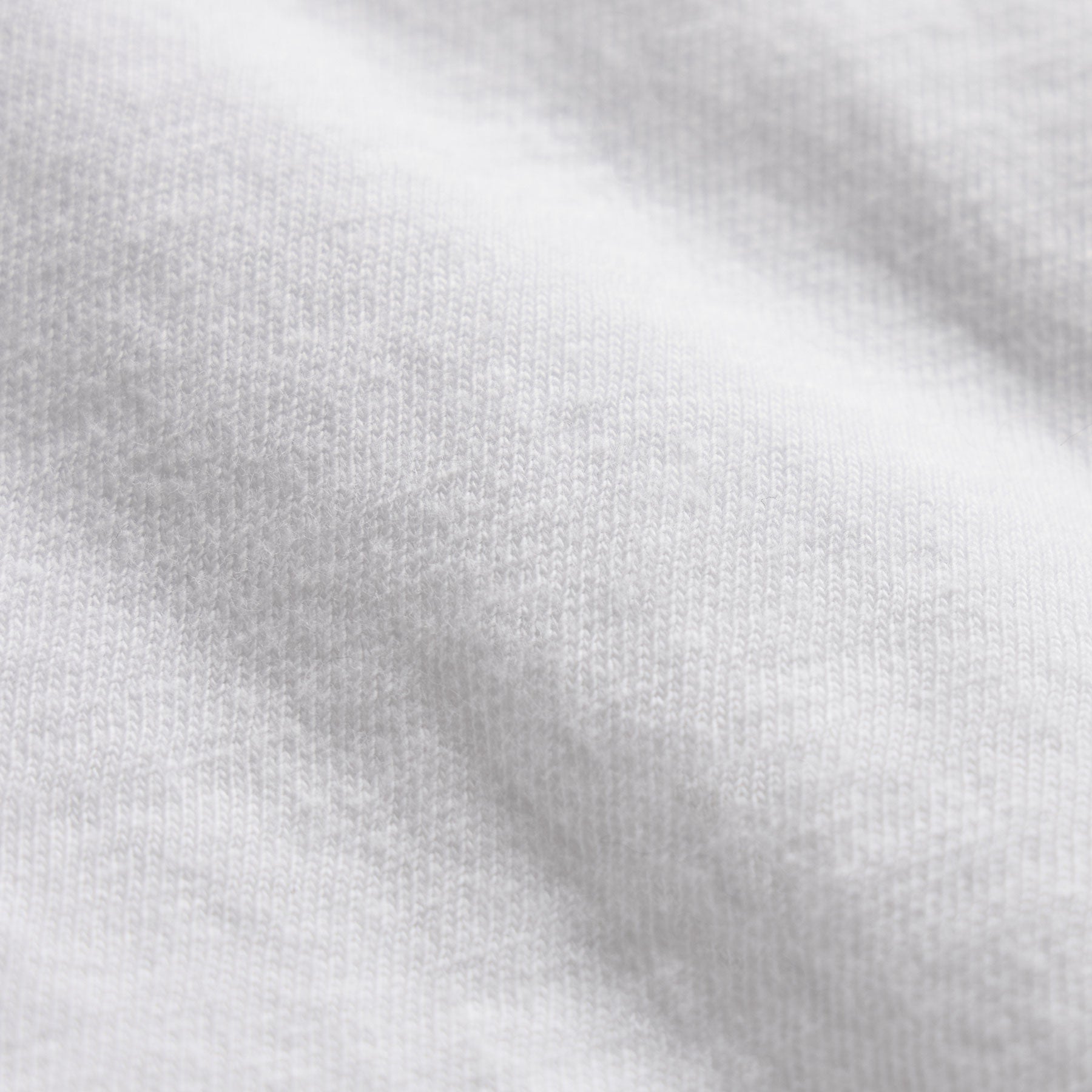 Slub Jersey Shrunken Tee - White