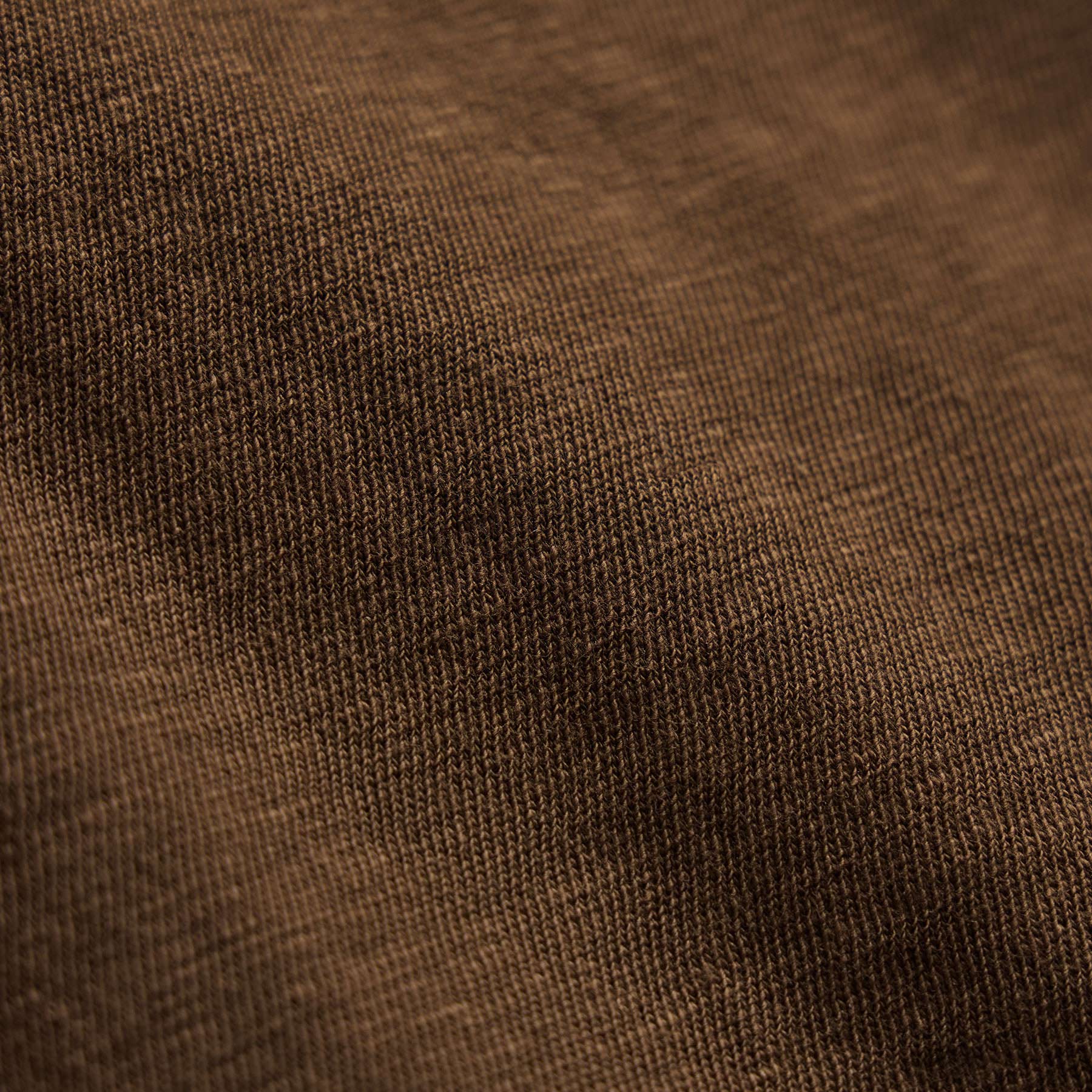 Slub Jersey Henley Tank - Cocoa