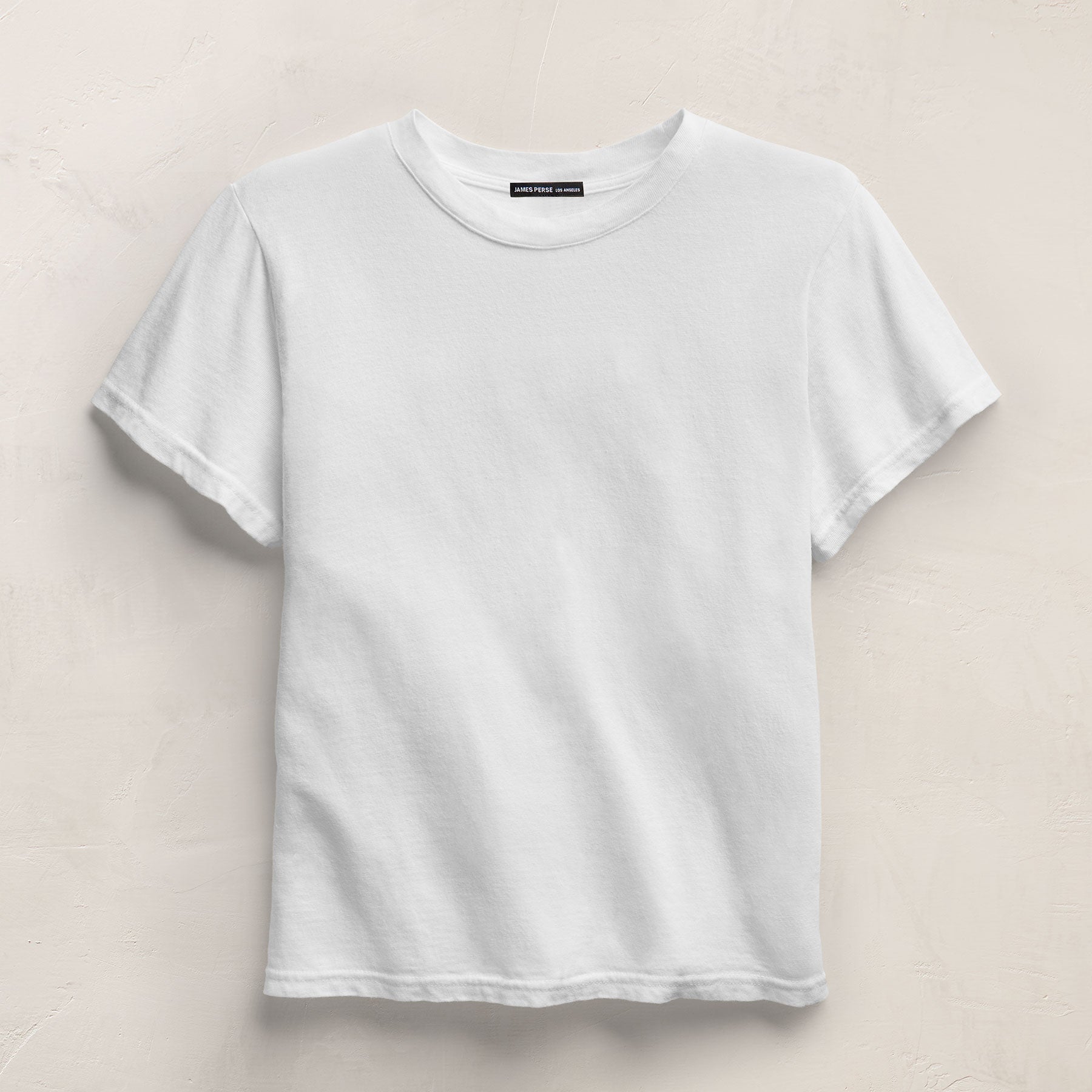 Slub Jersey Classic Tee - White