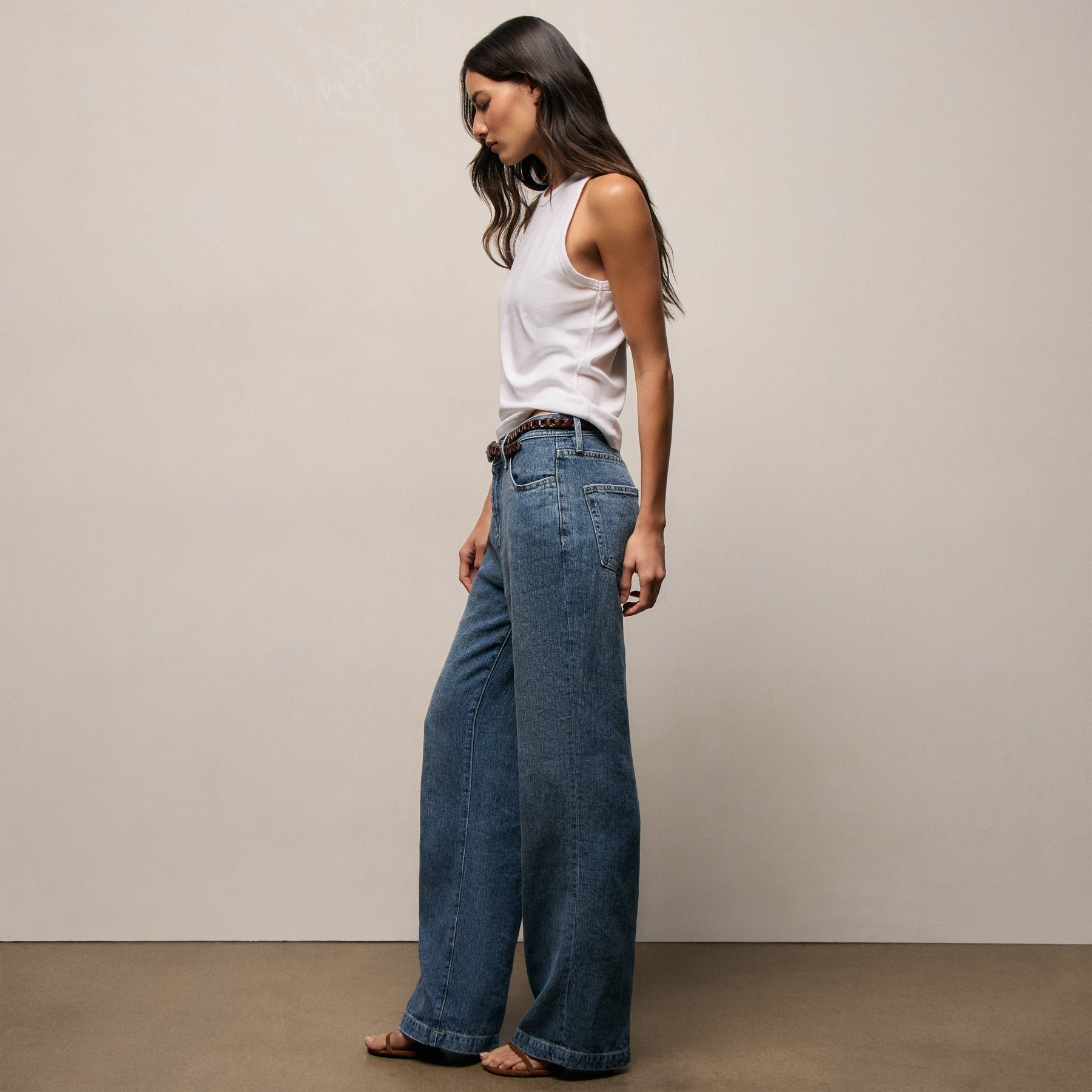 Relaxed Linen Jean - Vintage Pacific