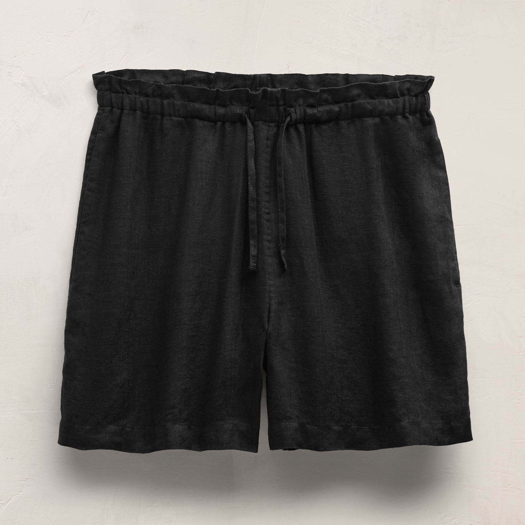 Linen Short - Black