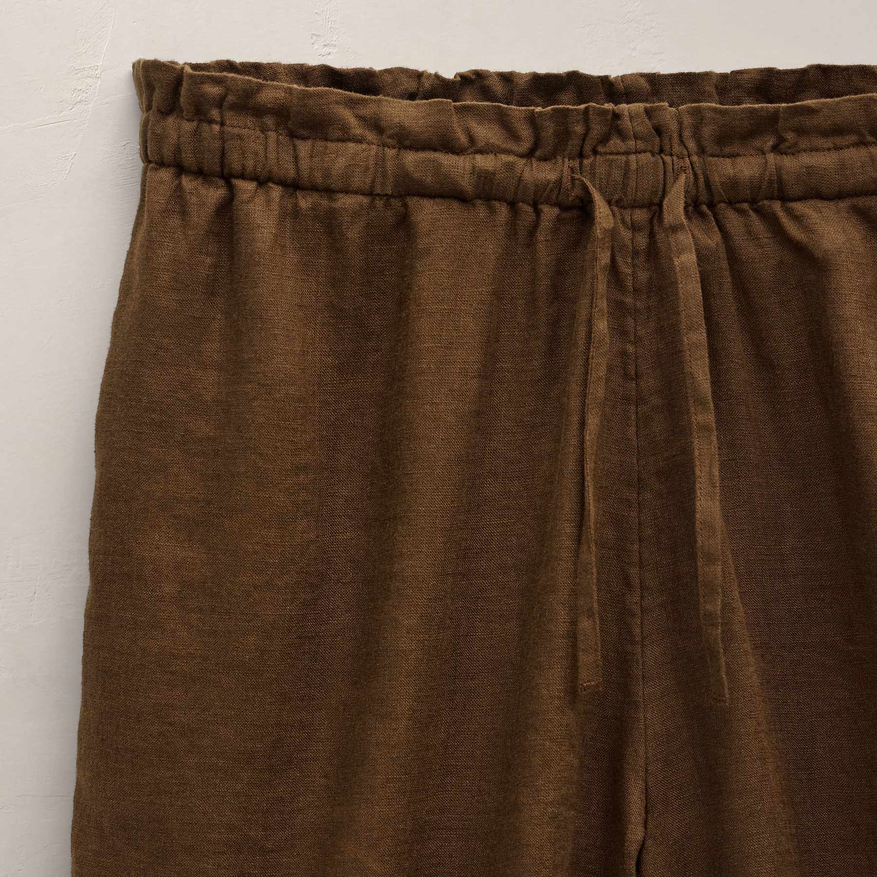 Linen Short - Cocoa
