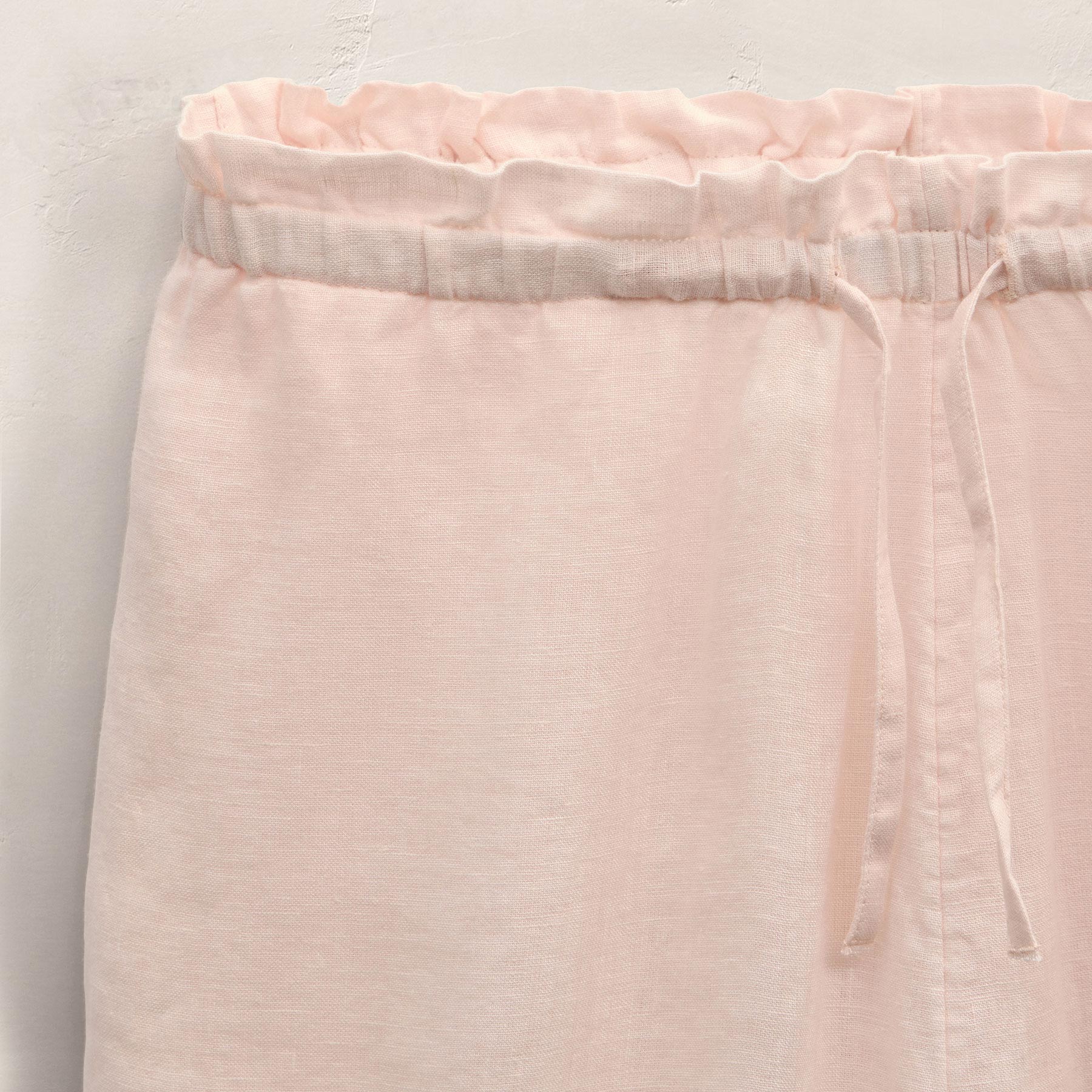 Linen Short - Light Rose Quartz