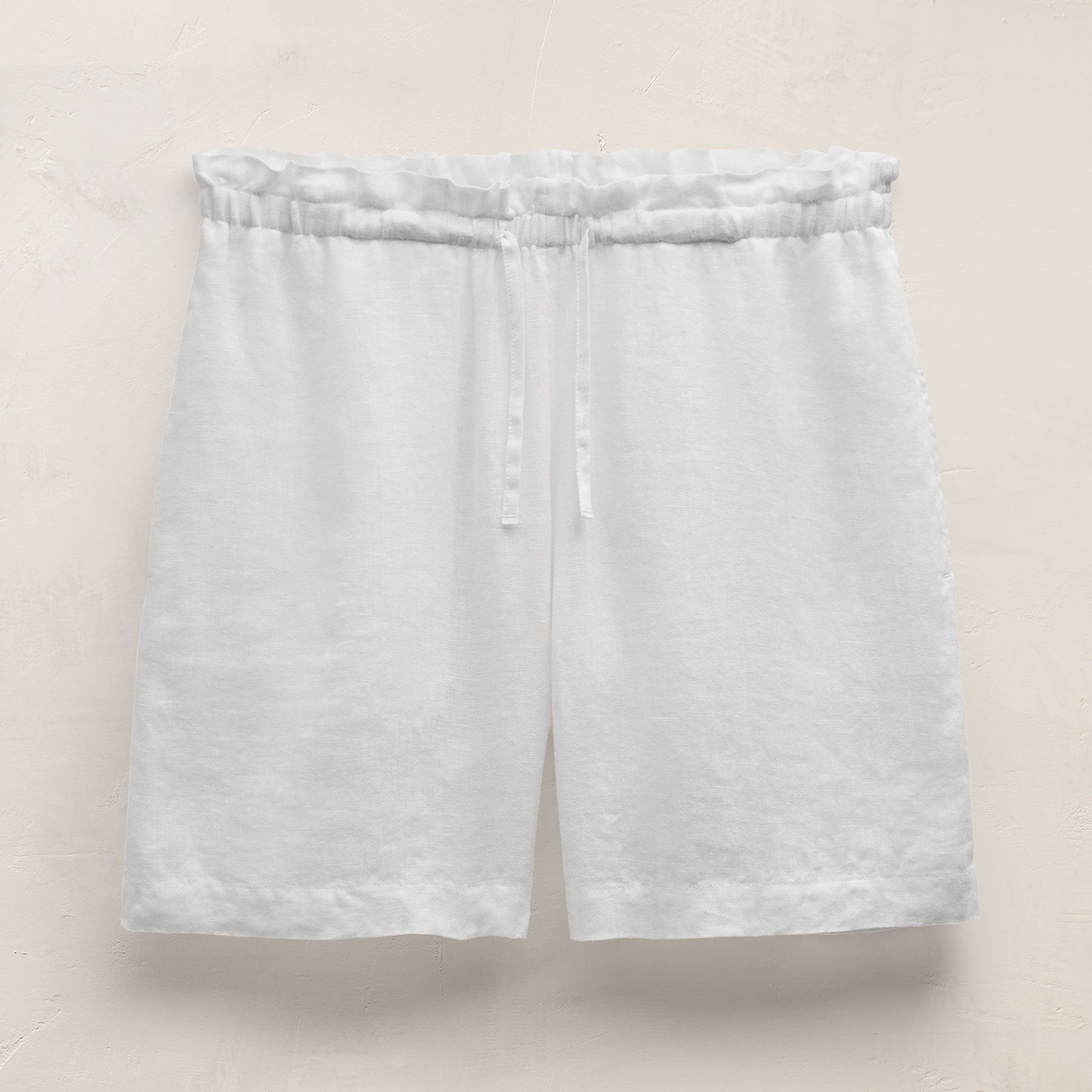 Linen Short - White