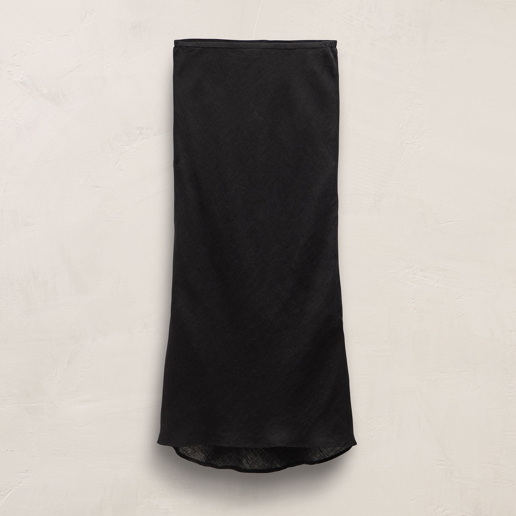 Linen Skirt - Black