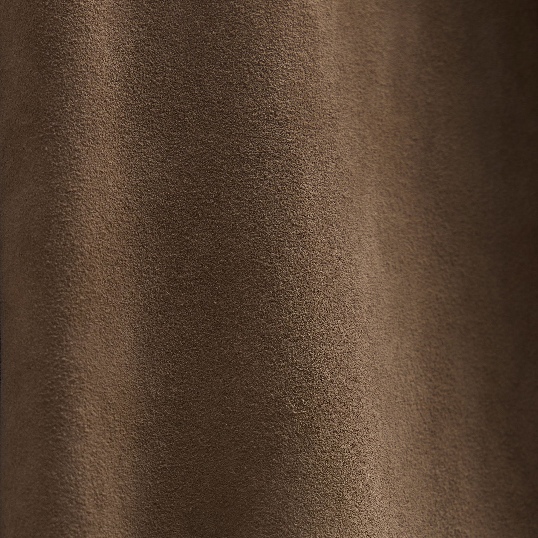 Suede Trench Coat - Caribou