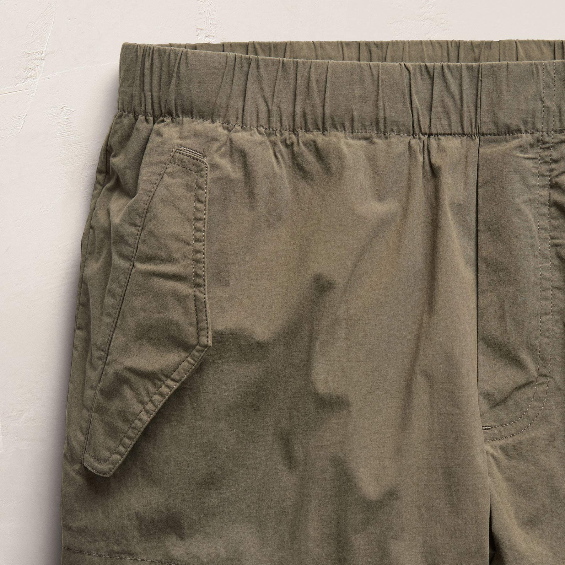 Stretch Poplin Surplus Short - Light Olive