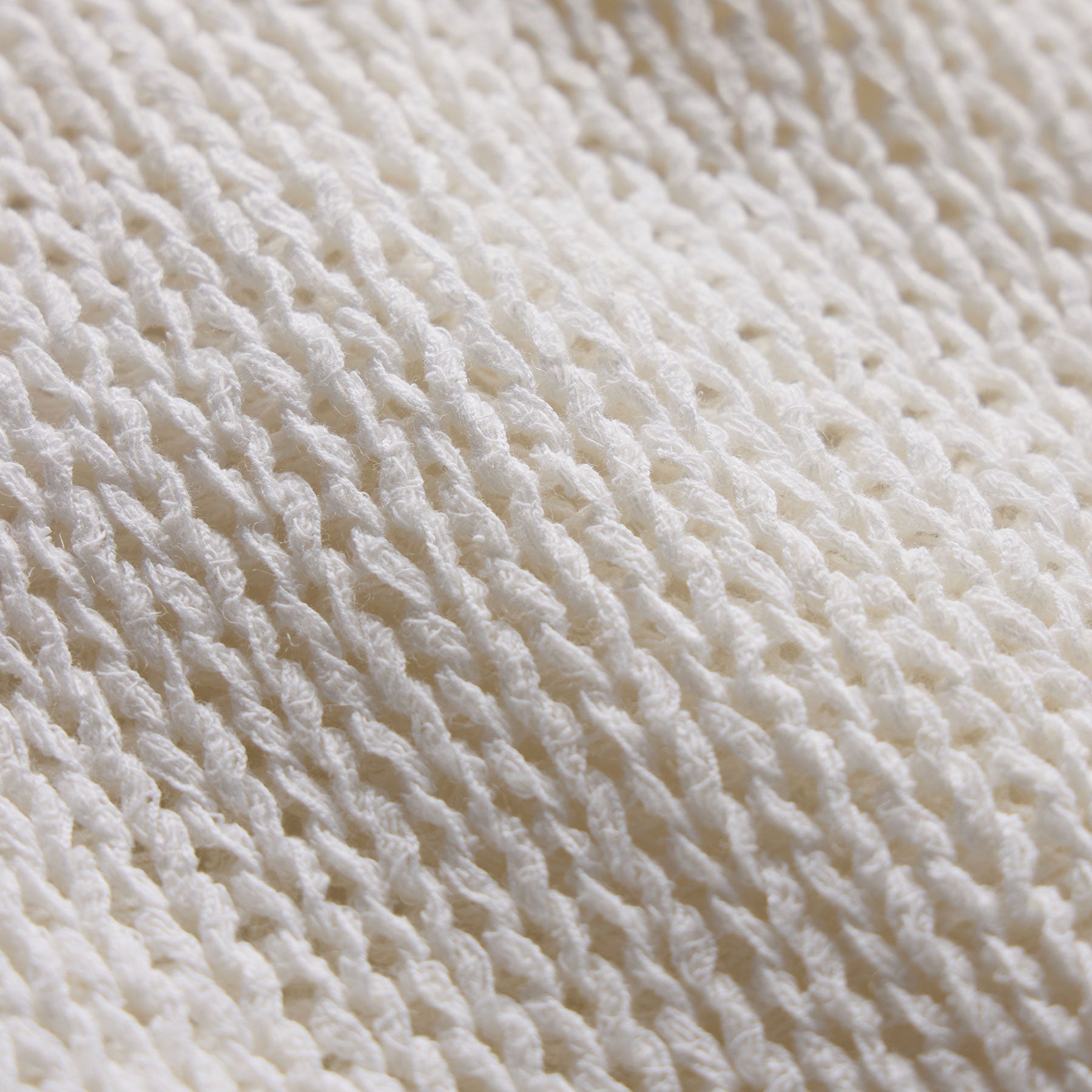 Cotton Linen Sweater Tank - Off White