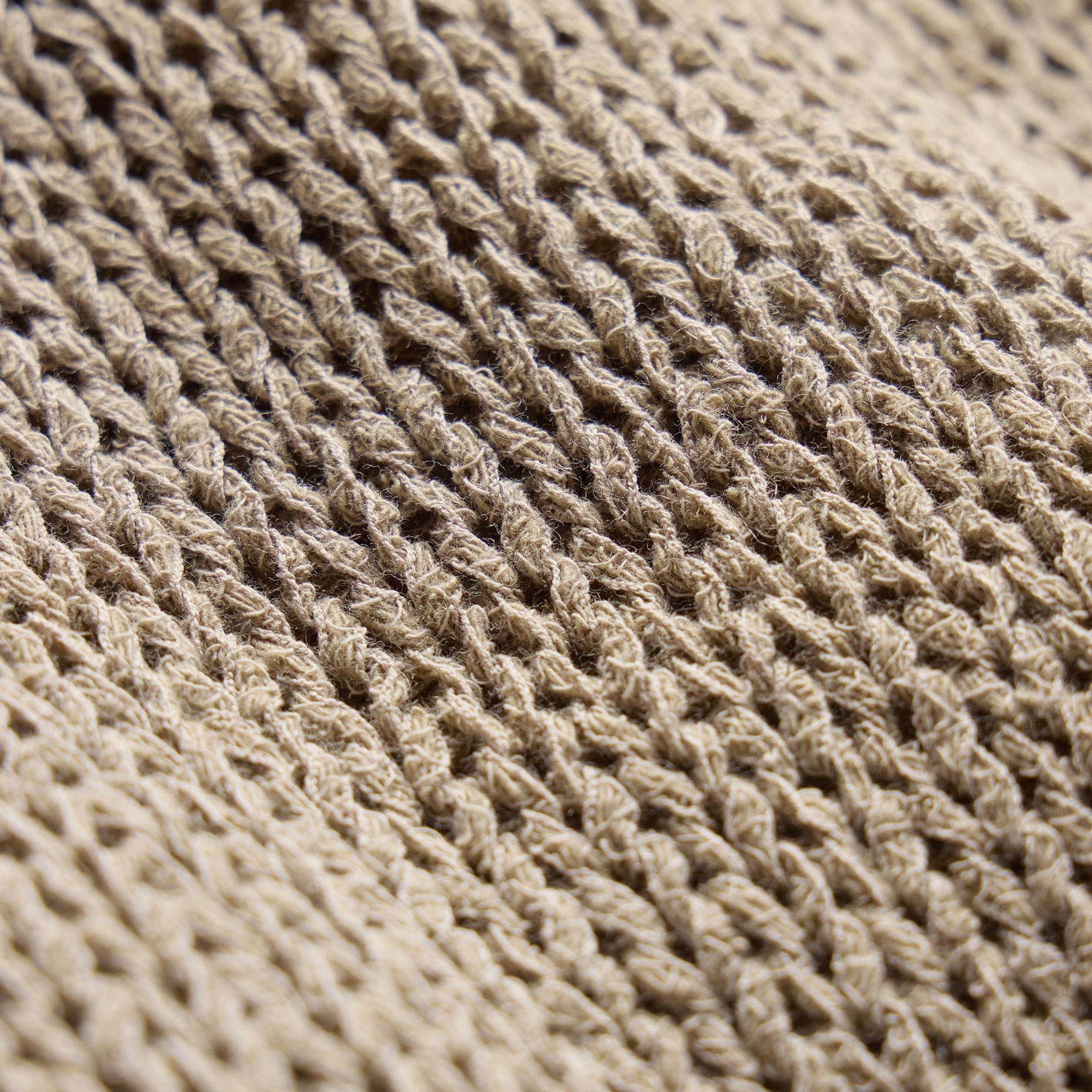 Cotton Linen Pullover Sweater - Overcast