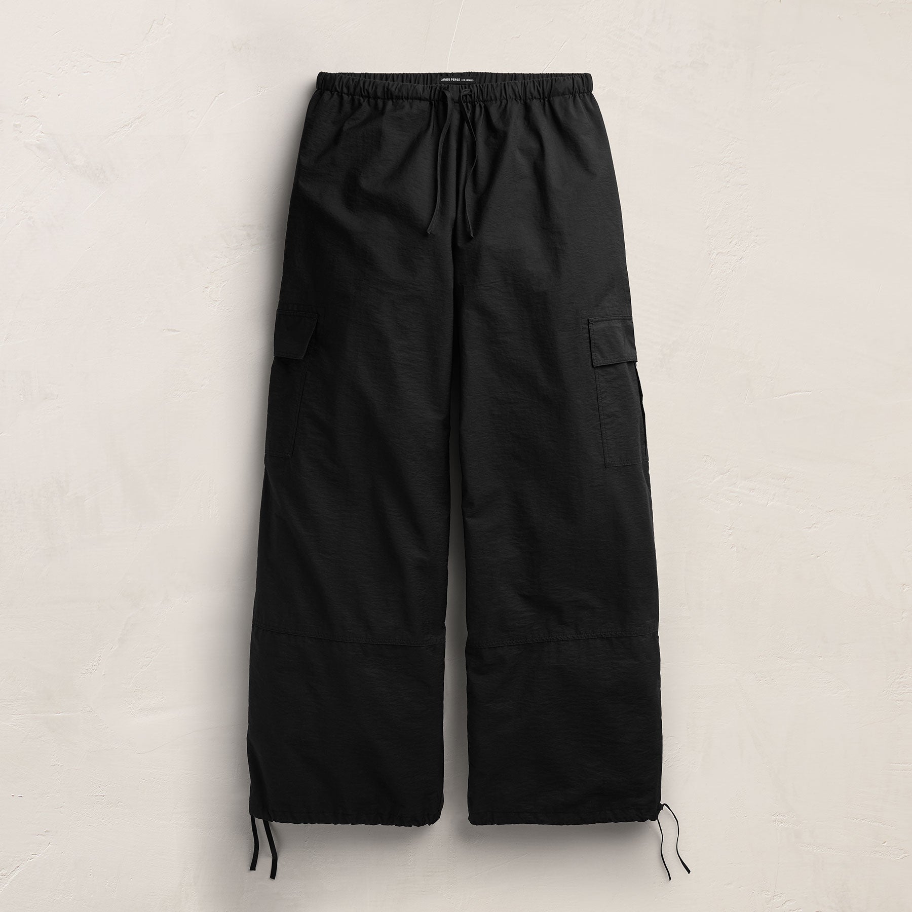 Parachute Cargo Pants - Black