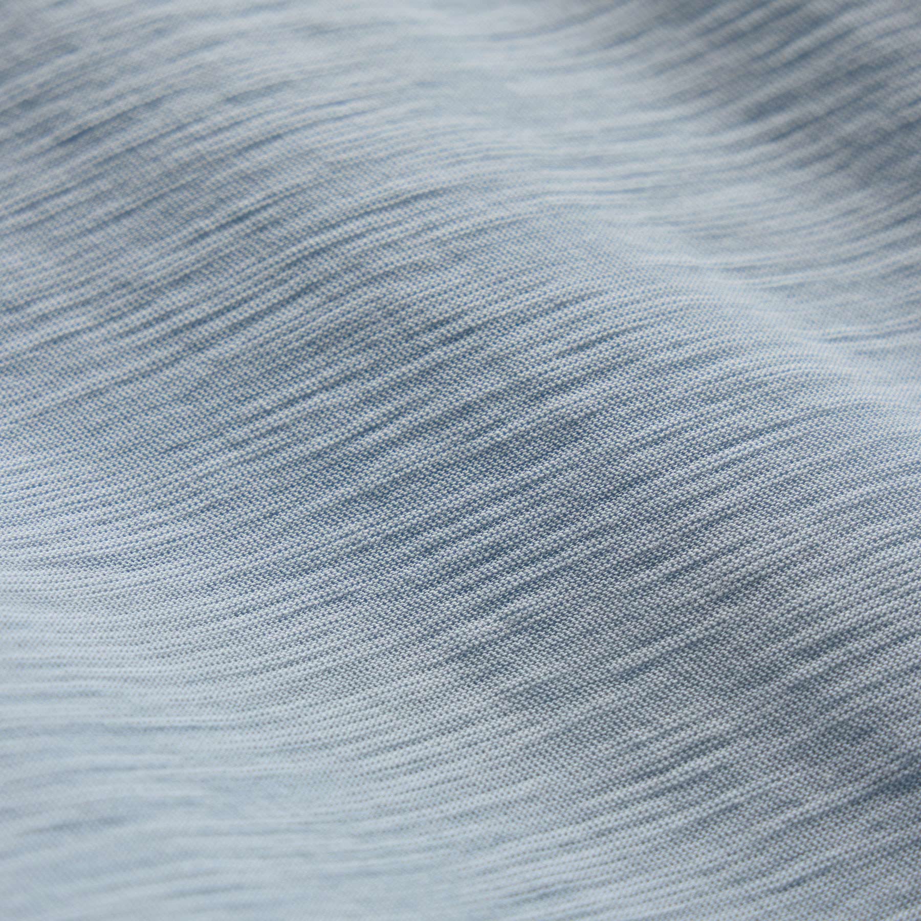 Sheer Slub Crew Neck Tee - Pale Azul