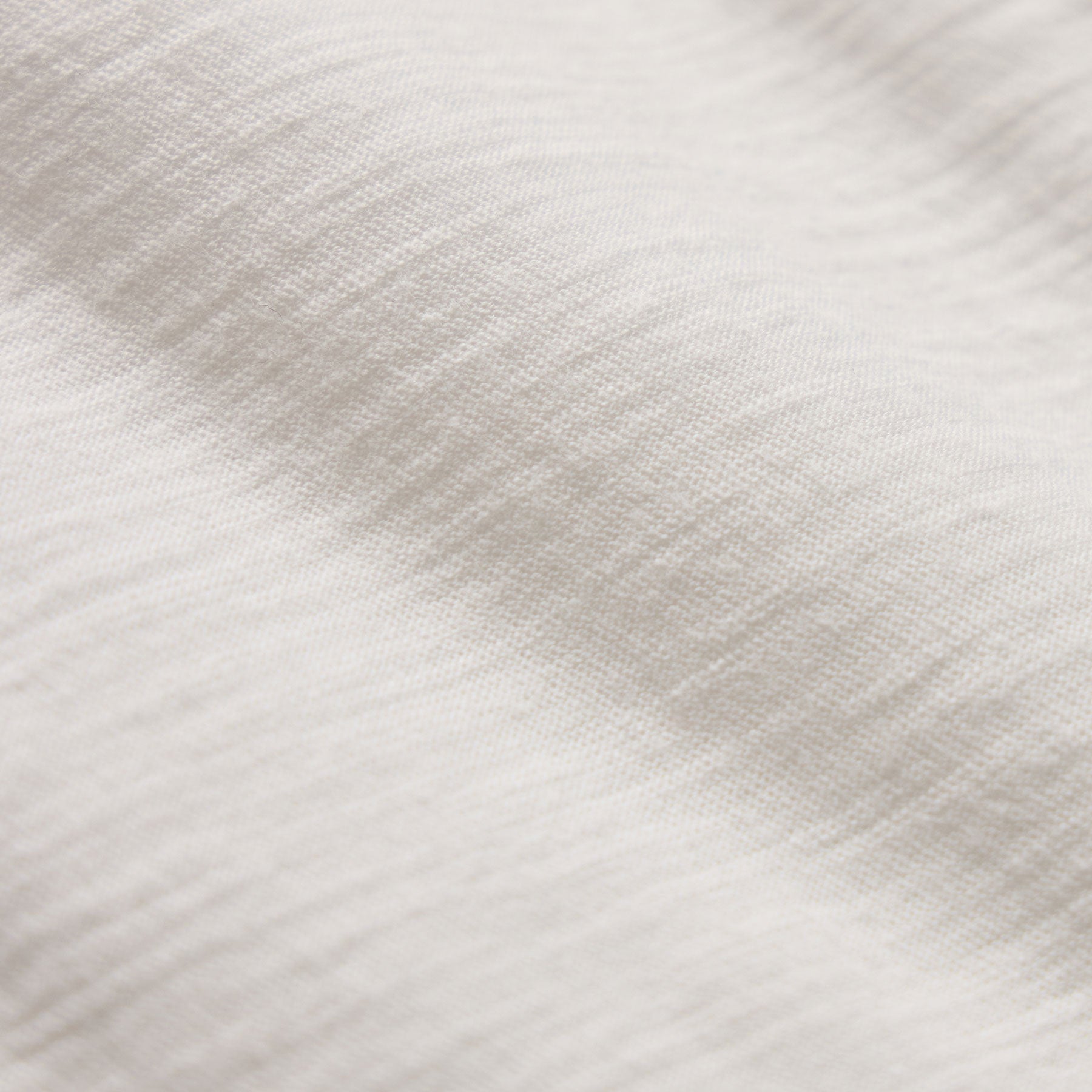 Sheer Slub V Neck - Off White