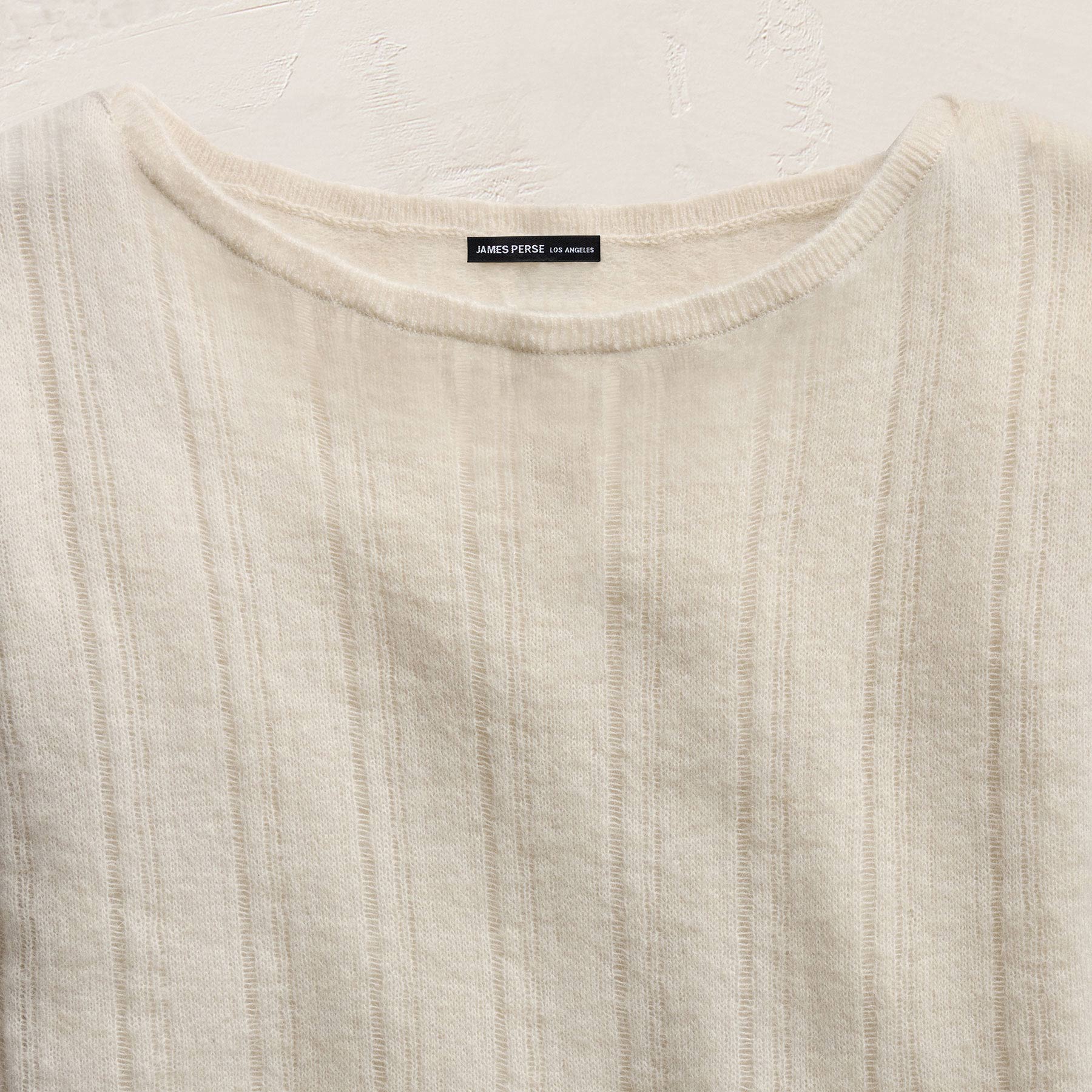 Mohair Open Stitch Sweater - Off White