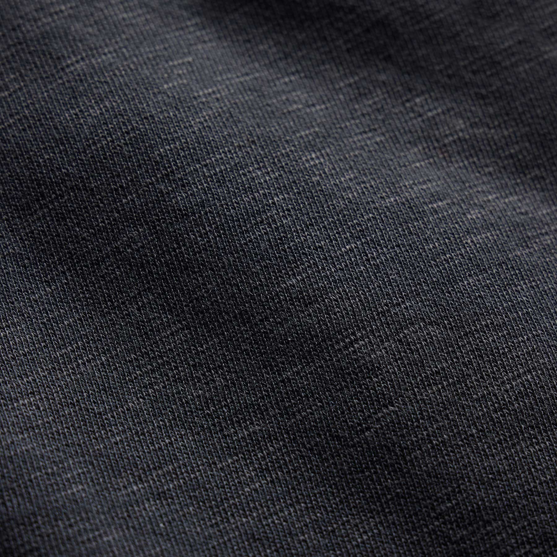 Vintage French Terry Relaxed Sweatshirt - Blue Noir Pigment